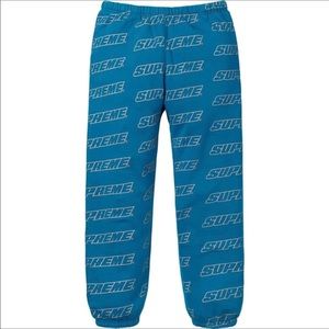 Supreme Repeated Logo Sweatpants
